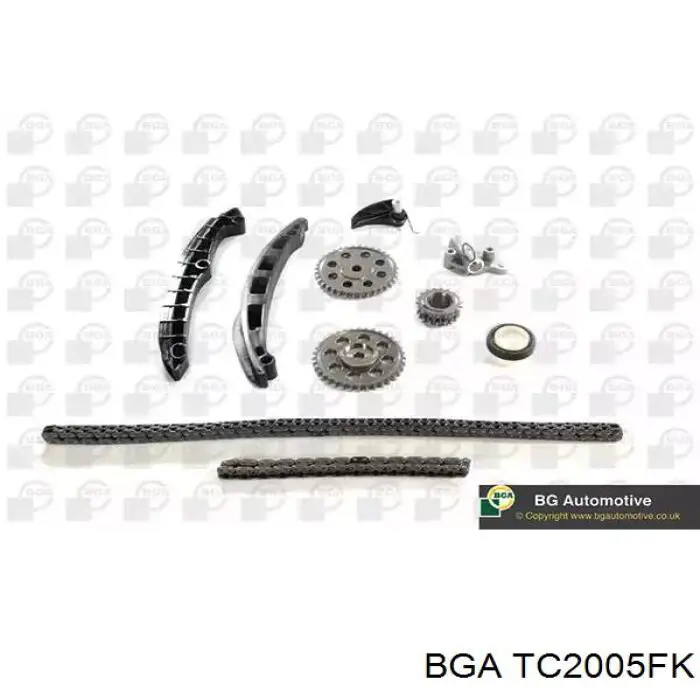 Cadeia do mecanismo de distribuição de gás, kit BGA TC2005FK preço, a partir de 127,47 USD