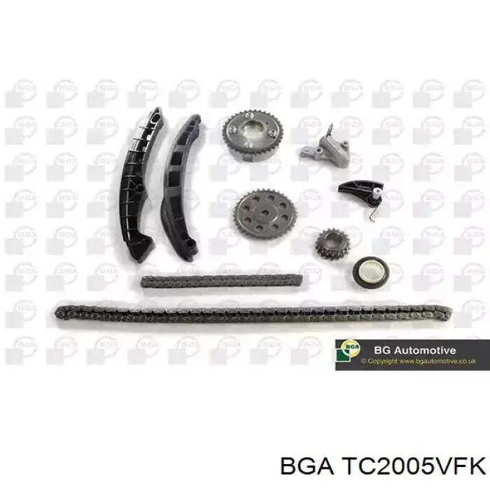 TC2005VFK BGA Cadeia do mecanismo de distribuição de gás, kit