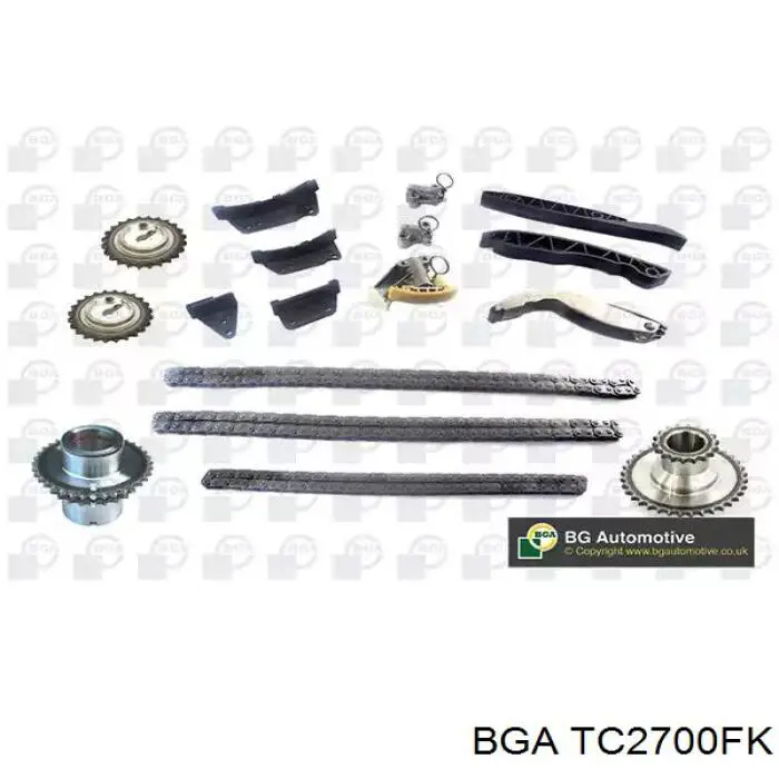TC2700FK BGA Cadeia do mecanismo de distribuição de gás, kit
