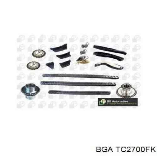 TC2700FK BGA Cadeia do mecanismo de distribuição de gás, kit