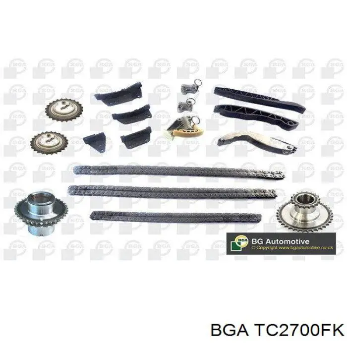 Cadeia do mecanismo de distribuição de gás, kit BGA TC2700FK preço, a partir de 327,09 USD