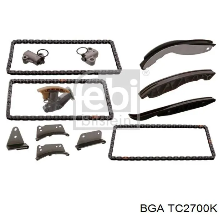 Cadeia do mecanismo de distribuição de gás, kit BGA TC2700K preço, a partir de 305,62 USD