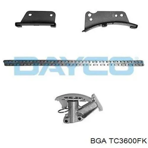 Cadeia do mecanismo de distribuição de gás, kit BGA TC3600FK preço, a partir de 267,32 USD