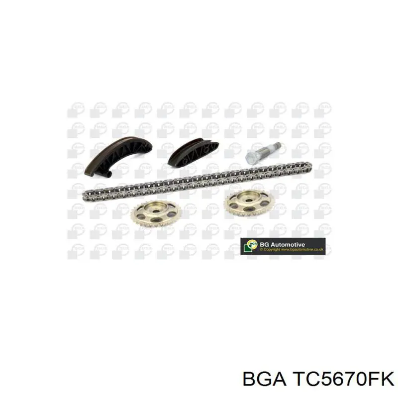 Cadeia do mecanismo de distribuição de gás, kit BGA TC5670FK preço, a partir de 121,86 USD