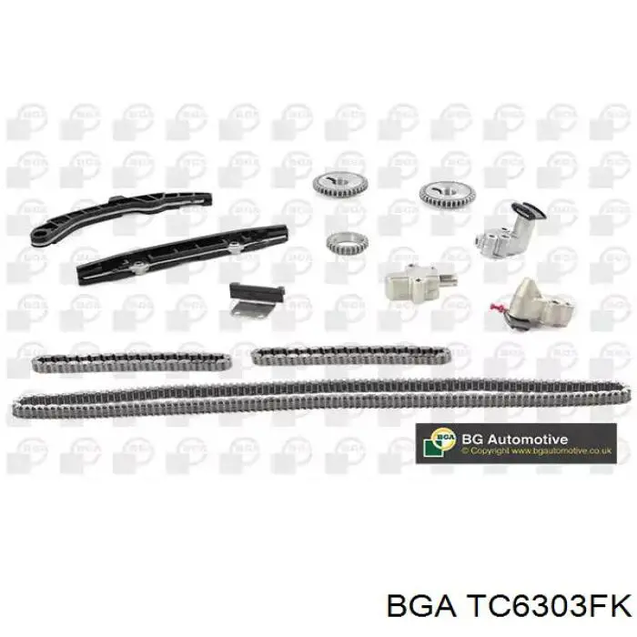 TC6303FK BGA Cadeia do mecanismo de distribuição de gás, kit