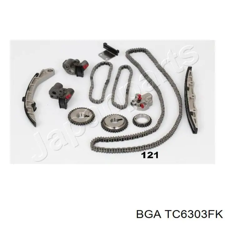 Cadeia do mecanismo de distribuição de gás, kit BGA TC6303FK preço, a partir de 293,36 USD