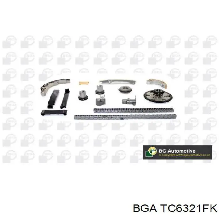 TC6321FK BGA Cadeia do mecanismo de distribuição de gás, kit