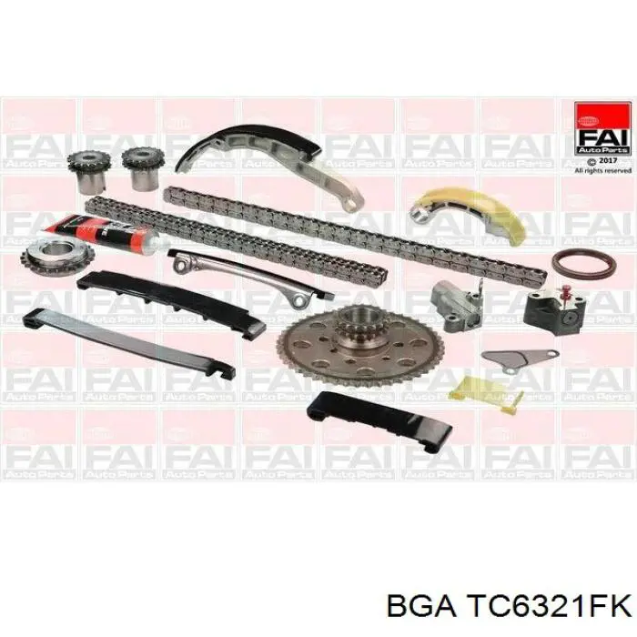Cadeia do mecanismo de distribuição de gás, kit BGA TC6321FK preço, a partir de 362,98 USD