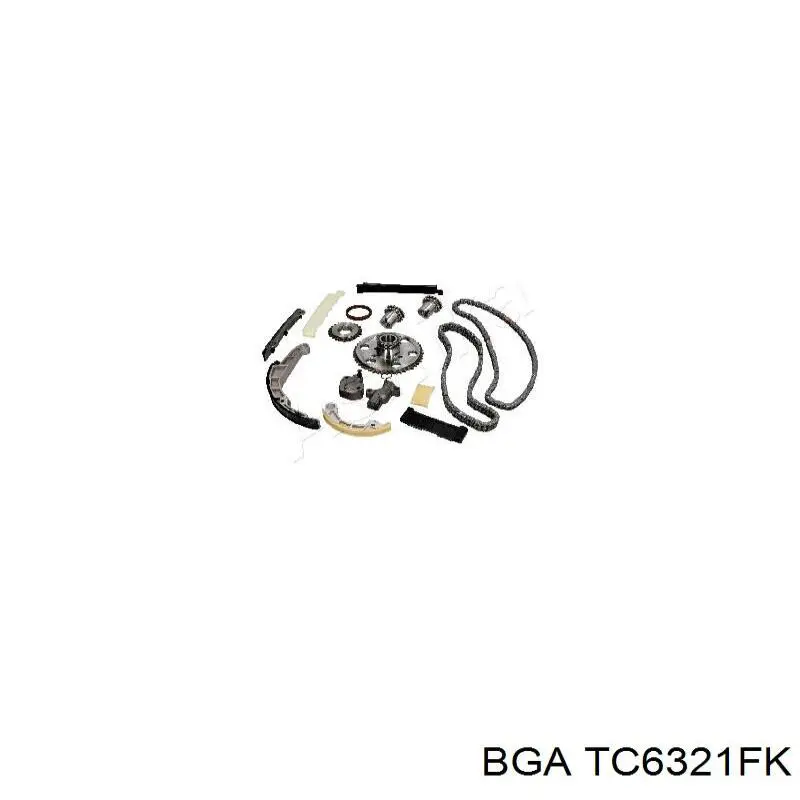 Cadeia do mecanismo de distribuição de gás, kit BGA TC6321FK preço, a partir de 238,06 USD