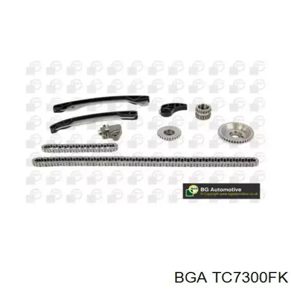 TC7300FK BGA Cadeia do mecanismo de distribuição de gás, kit