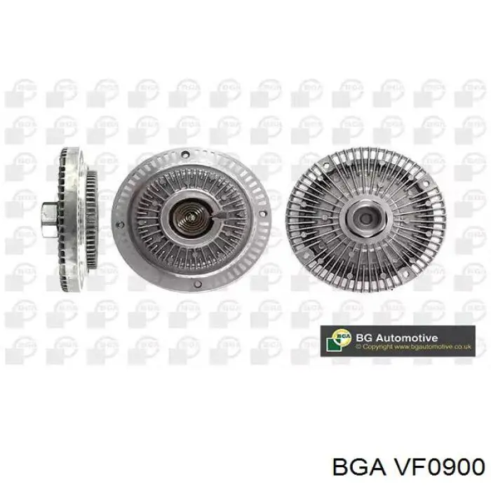 VF0900 BGA Acoplamento viscoso de ventilador de esfriamento