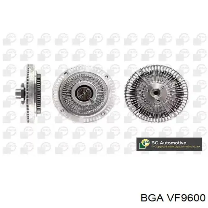 VF9600 BGA Acoplamento viscoso de ventilador de esfriamento