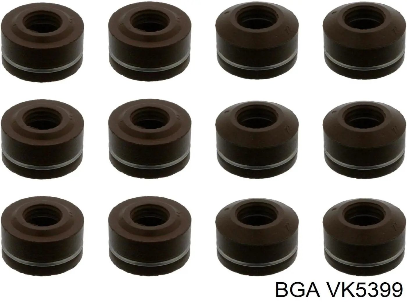 Compre 57010200 Ajusa Vedação de válvula (coletor de óleo), admissão/escape, kit para um motor