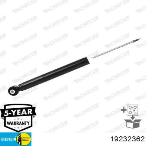 Amortecedor traseiro Bilstein 19232362 preço, a partir de 58,68 USD