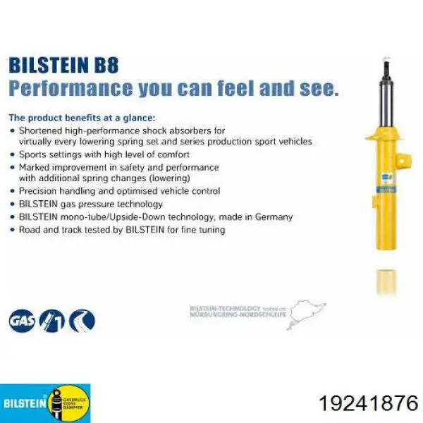 Compre 19241876 Bilstein Amortecedor traseiro