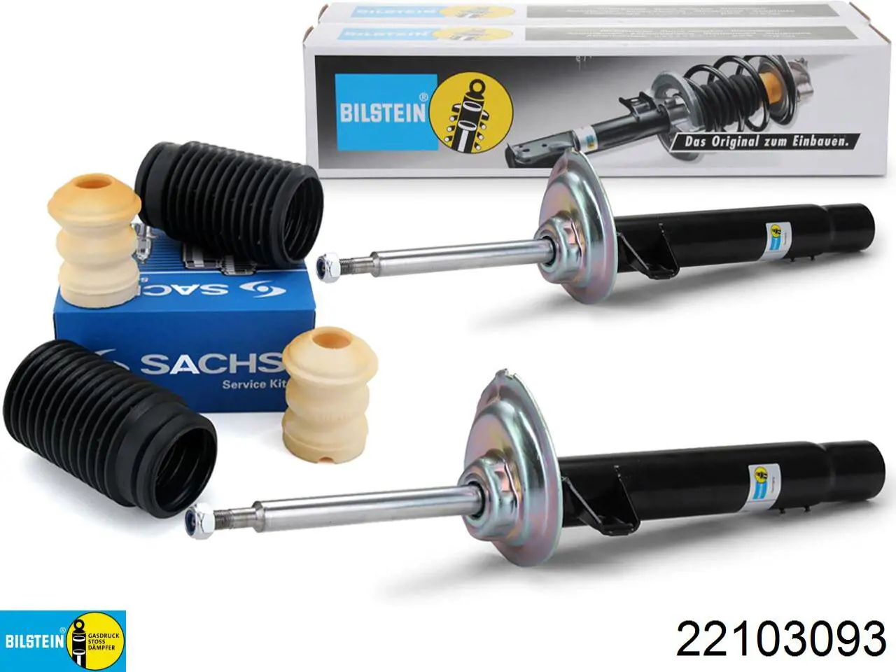Compre 22103093 Bilstein Amortecedor dianteiro esquerdo