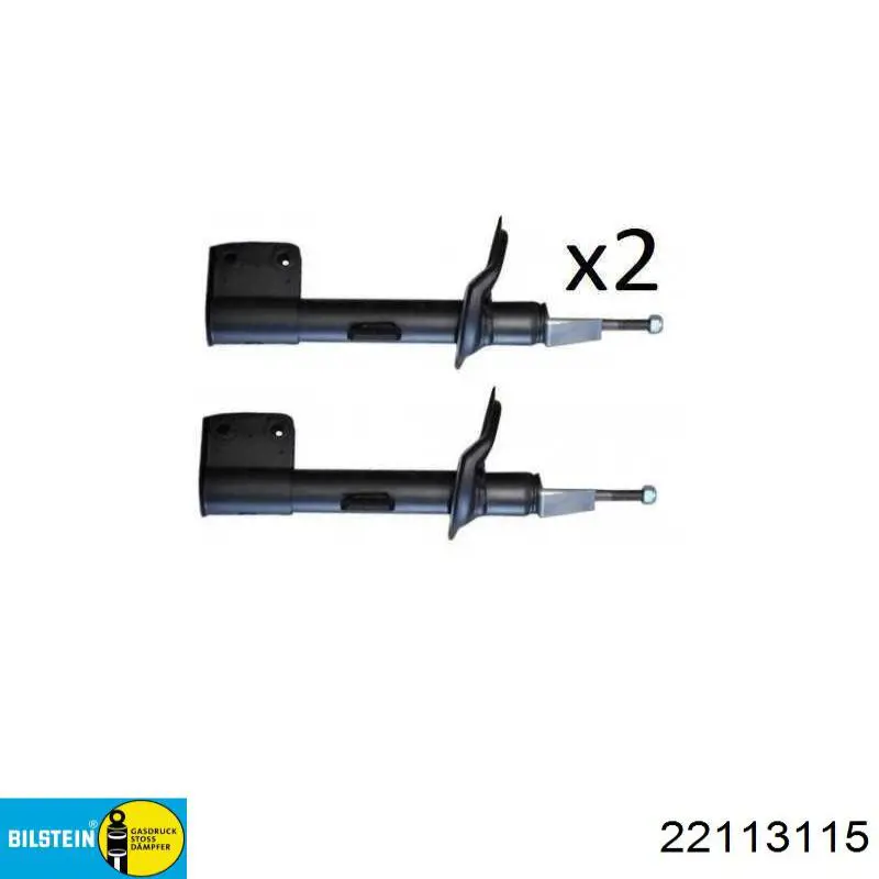 Compre 22113115 Bilstein Amortecedor dianteiro direito