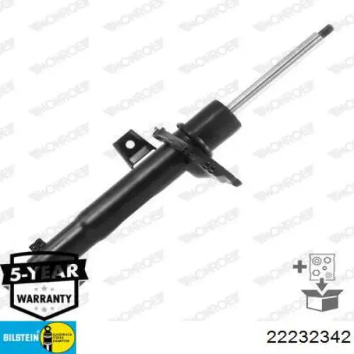Amortecedor dianteiro Bilstein 22232342 preço, a partir de 57,99 USD