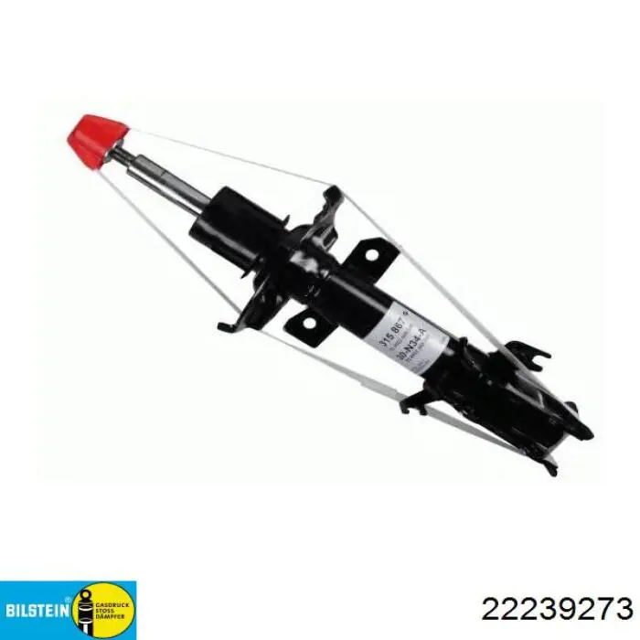 Amortecedor dianteiro direito Bilstein 22239273 preço, a partir de 77,57 USD