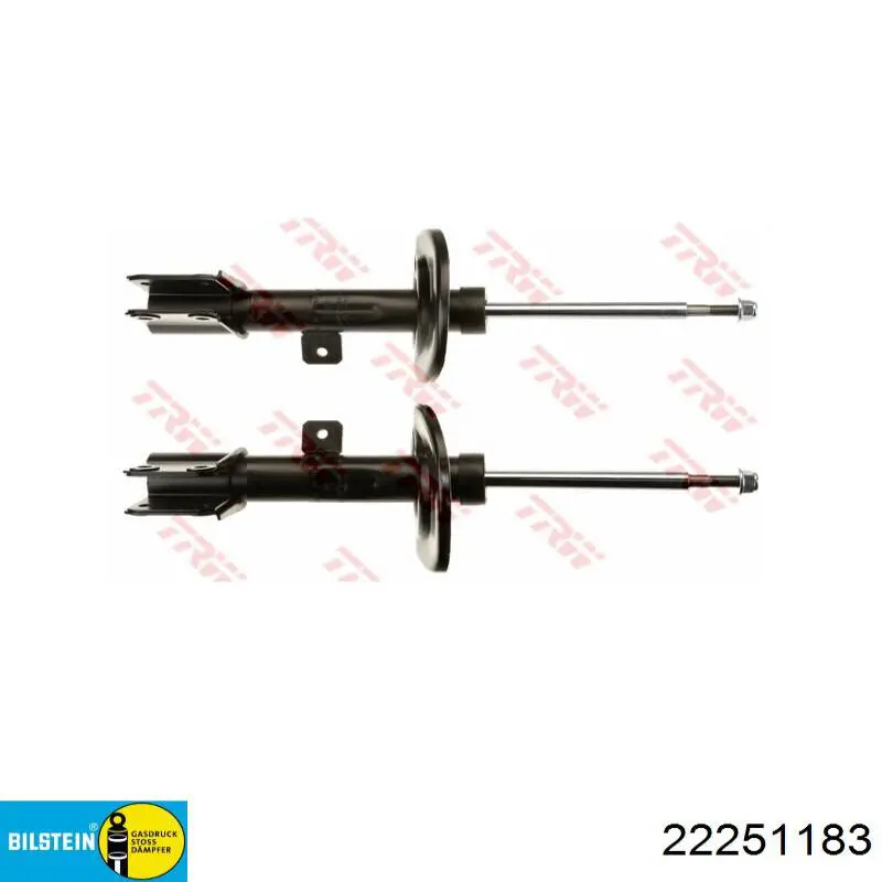Amortecedor dianteiro Peugeot/Citroen 1628564680