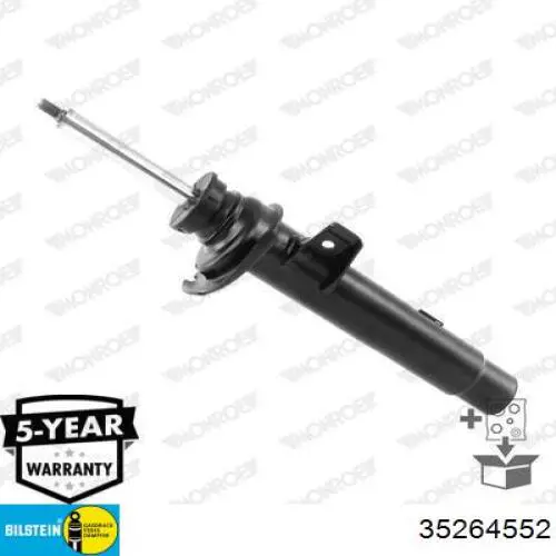 Amortecedor dianteiro Bilstein 35264552 preço, a partir de 84,90 USD