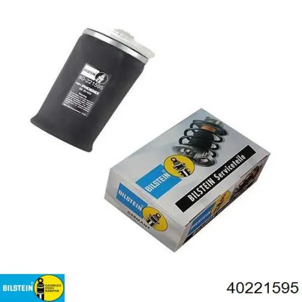 Coxim pneumático (suspensão de lâminas pneumática) do eixo traseiro Bilstein 40221595 preço, a partir de 124,57 USD
