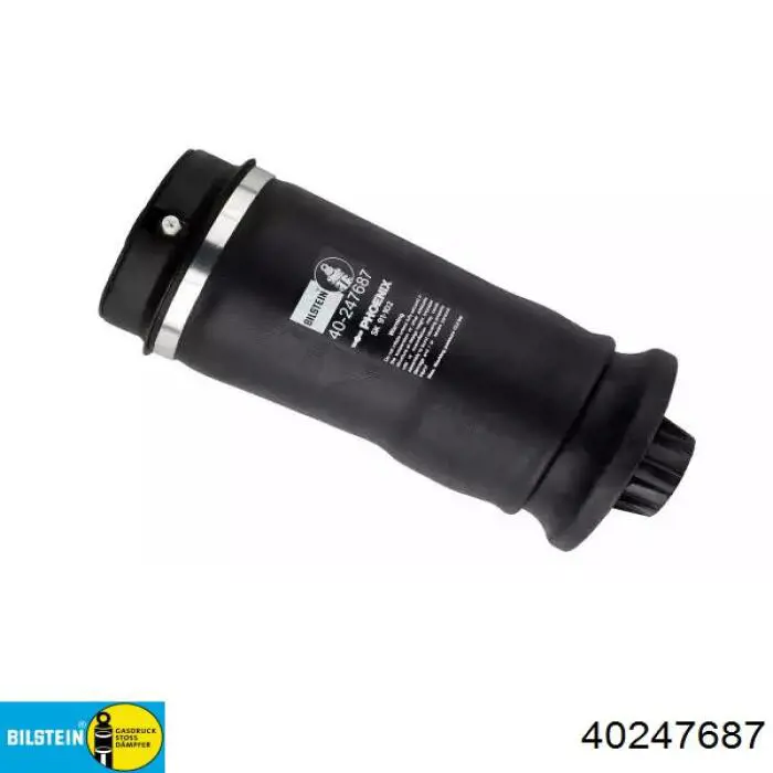 40247687 Bilstein Coxim pneumático (suspensão de lâminas pneumática) do eixo traseiro