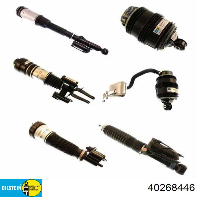 Coxim pneumático (suspensão de lâminas pneumática) do eixo traseiro Bilstein 40268446 preço, a partir de 205,43 USD