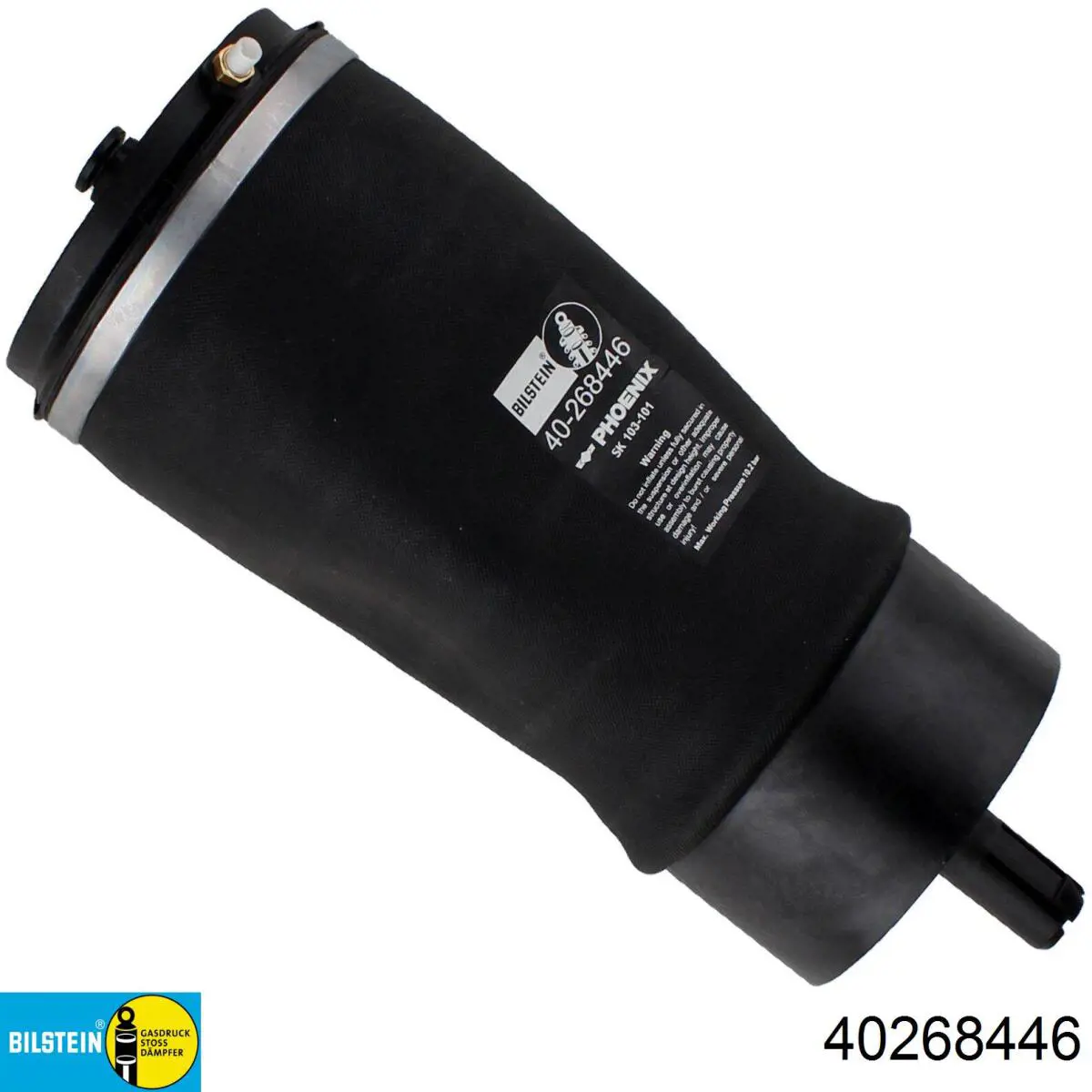 40268446 Bilstein Coxim pneumático (suspensão de lâminas pneumática) do eixo traseiro