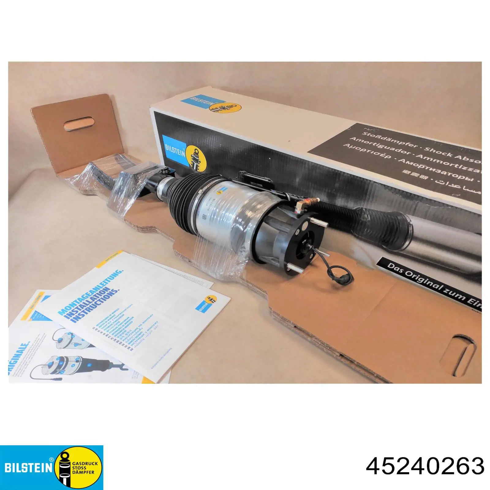 Compre 45240263 Bilstein Amortecedor dianteiro direito