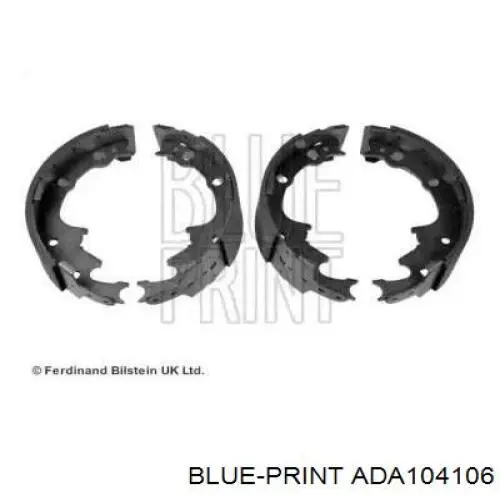 Sapatas do freio traseiras de tambor Blue Print ADA104106 preço, a partir de 51,08 USD