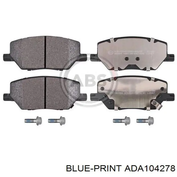 Sapatas do freio dianteiras de disco Chrysler 68346917AB preço, a partir de 23,98 USD