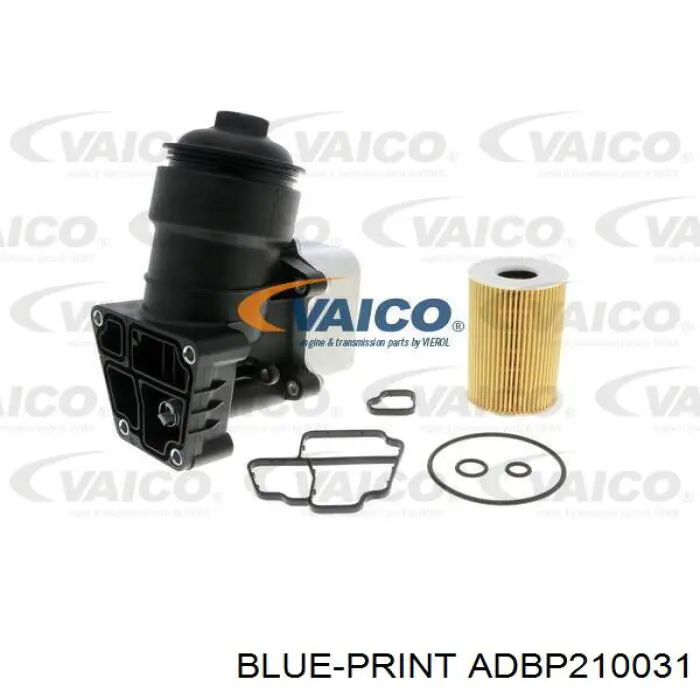Caixa do filtro de óleo Blue Print ADBP210031 preço, a partir de 72,70 USD