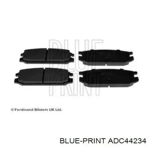 Sapatas do freio traseiras de disco Mitsubishi Pajero I L04G, L14G