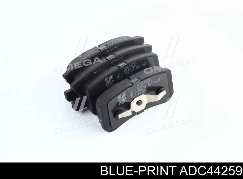 Sapatas do freio traseiras de disco Blue Print ADC44259 preço, a partir de 27,14 USD