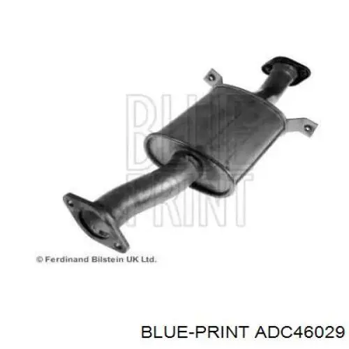 Compre MR224418 Mitsubishi Silenciador, parte central