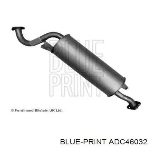 MR355655 Mitsubishi Silenciador, parte central