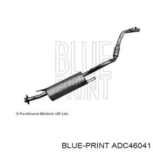 Silenciador, parte traseira Mitsubishi MN110738 preço, a partir de 234,98 USD