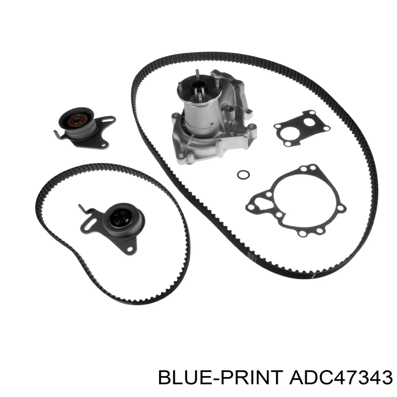 Correia do mecanismo de distribuição de gás, kit Blue Print ADC47343 preço, a partir de 182,83 USD