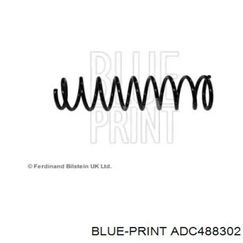 Mola traseira ADC488302 Blue Print