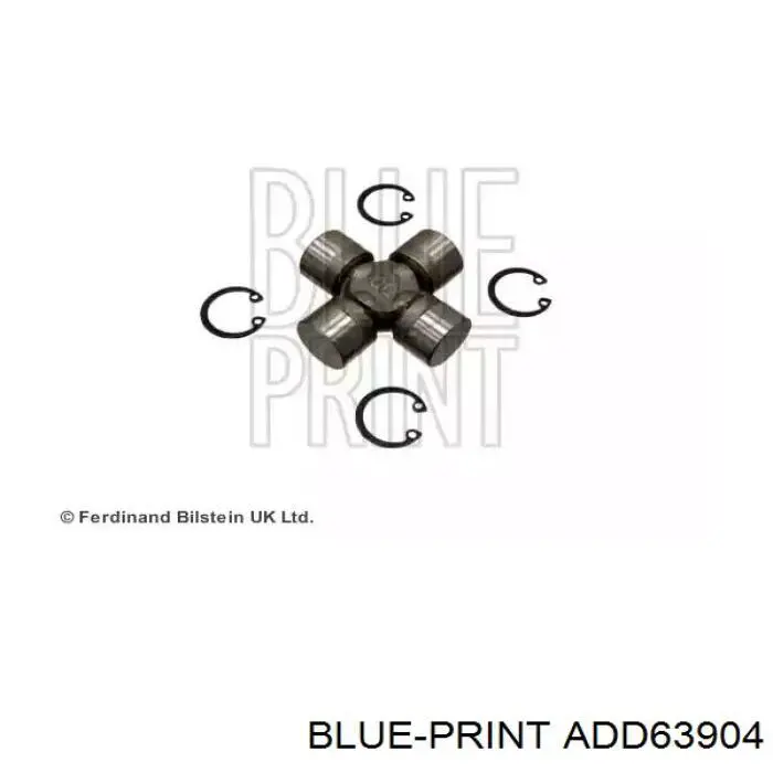 Cruzeta da junta universal traseira U940 GKN-Spidan