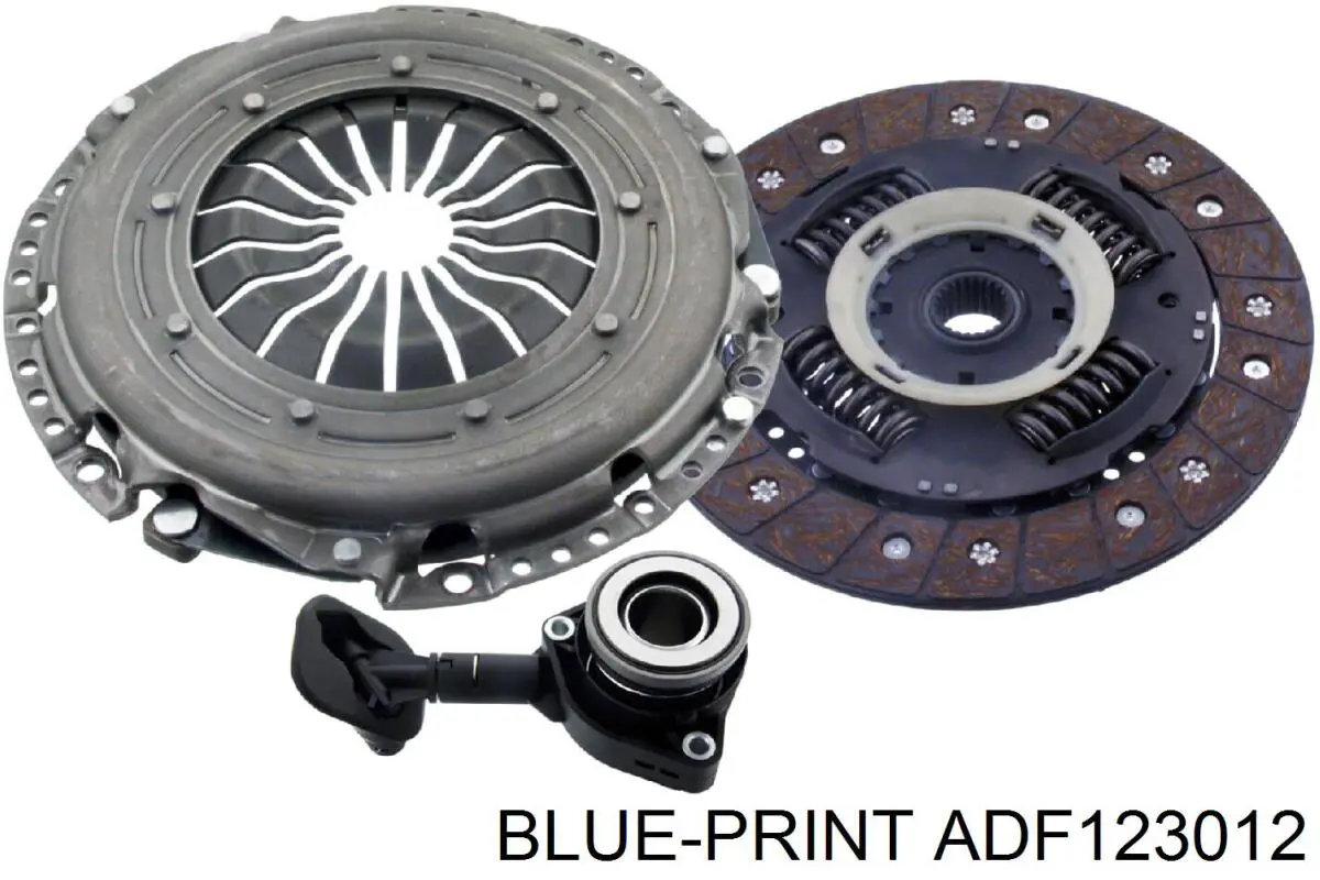 Kit de embraiagem (3 peças) Blue Print ADF123012 preço, a partir de 127,57 USD
