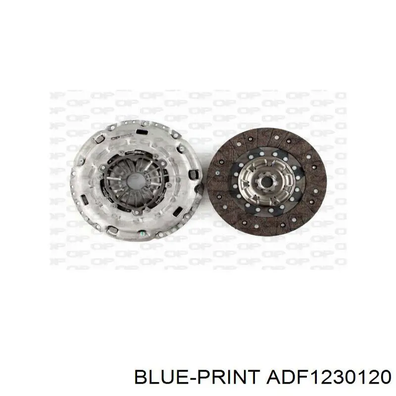 Kit de embraiagem (3 peças) Blue Print ADF1230120 preço, a partir de 220,03 USD
