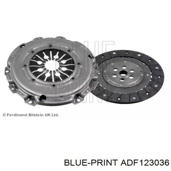 Kit de embraiagem (3 peças) Blue Print ADF123036 preço, a partir de 244,84 USD