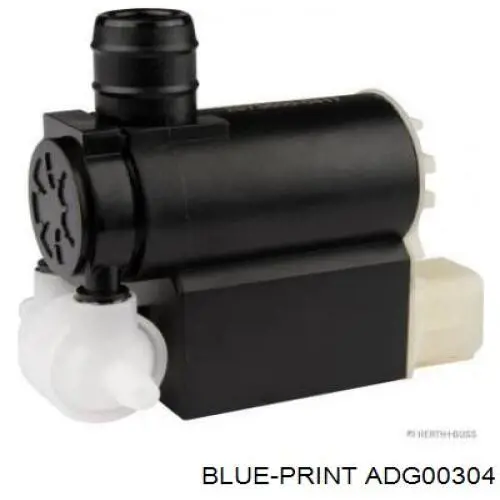 Bomba de motor de fluido para lavador de vidro dianteiro/traseiro 820447755 Hans Pries (Topran)