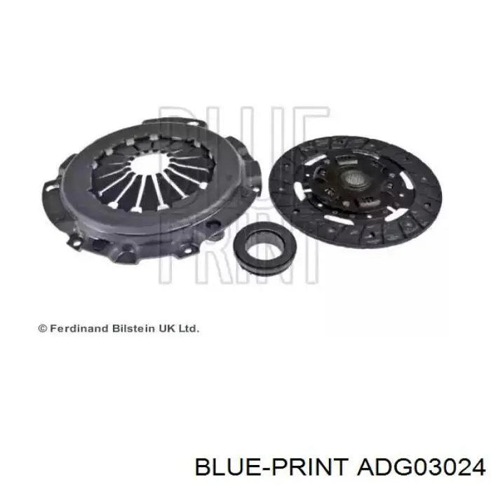 Kit de embraiagem (3 peças) Blue Print ADG03024 preço, a partir de 106,22 USD
