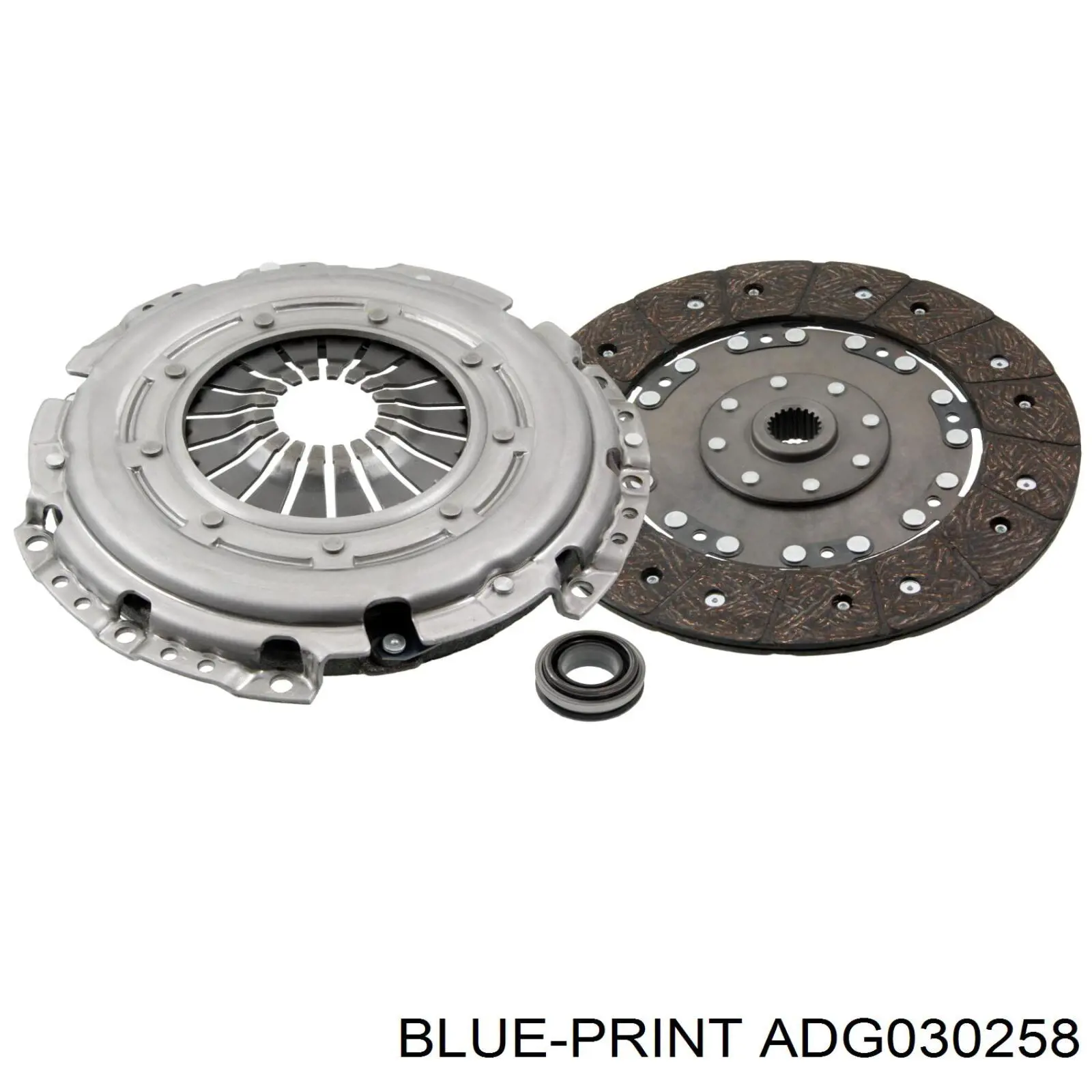 ADG030258 Blue Print Kit de embraiagem (3 peças)
