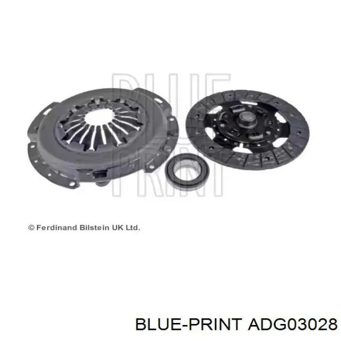 Kit de embraiagem (3 peças) Blue Print ADG03028 preço, a partir de 128,04 USD