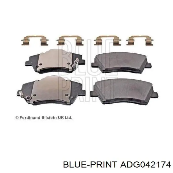 Compre PAK31AF Japan Parts Sapatas do freio dianteiras de disco