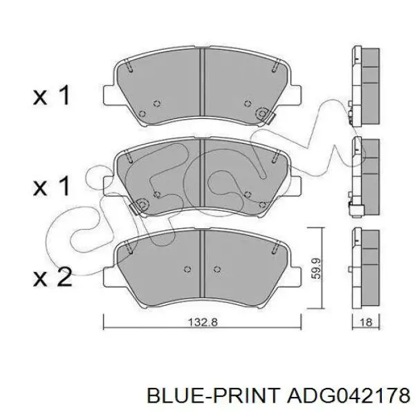 Compre 58101G4A05 Hyundai/Kia Sapatas do freio dianteiras de disco